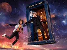 The English BBC's Dr Who SciFi show thats been running since the 1970's