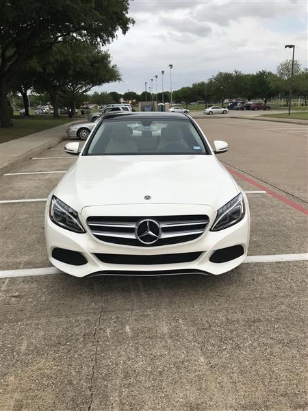 2018 Mercedes-Benz C300 - Lease Takeover -  2018 Diamond White C300 (effective monthly lease payment $496) - Used - VIN 55SWF4JB7JU276161 - 8,500 Miles - 4 cyl - AWD - Automatic - Sedan - White - Dallas, TX 75219, United States