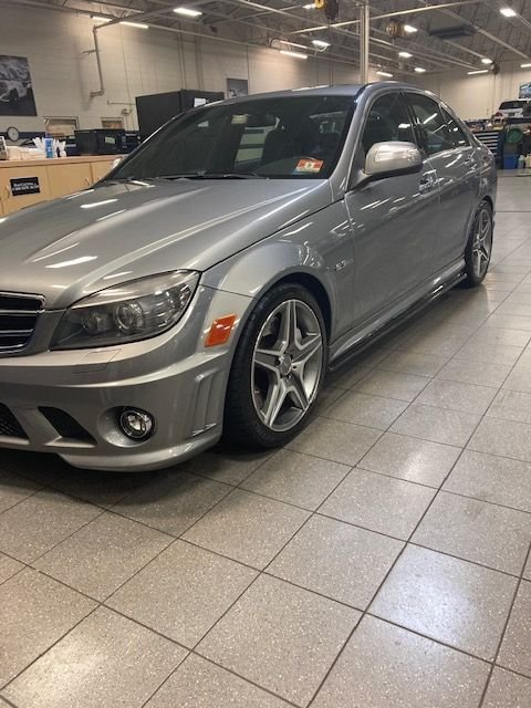 2009 Mercedes-Benz C63 AMG - 2009 c63 amg - Used - VIN WDDGF77X99F292742 - 82,000 Miles - 8 cyl - 2WD - Automatic - Sedan - Silver - Freehold, NJ 07728, United States