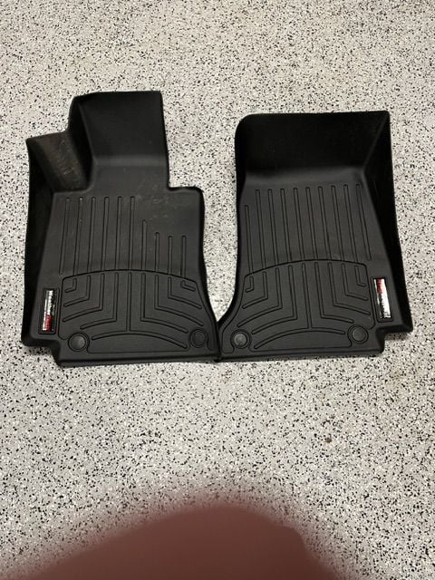 Interior/Upholstery - WeatherTech Floor Mats - Used - 2021 to 2023 Mercedes-Benz C43 AMG - Stanwood, WA 98292, United States