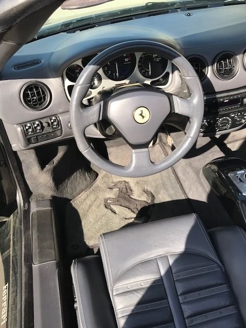 2003 Ferrari 360 - 2003 Ferrari 360 spider F1 - 28k miles - Used - VIN ZFFYT53A130133092 - 28,000 Miles - 8 cyl - 2WD - Automatic - Convertible - Gray - Des Moines, IA 50047, United States
