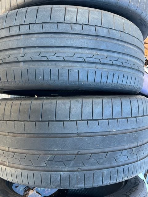 Wheels and Tires/Axles - A full set of 4 staggered tires from a 2021 GLC63 - Continental SportContact 6 - Used - Scotch Plains, NJ 7076, United States