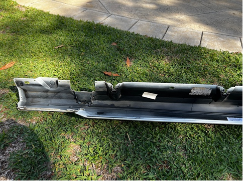 Back of skirt (front)