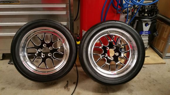 17" Weld Racing Rt-S S77 wheels wrapped in 255/40 Toyo R888