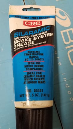 SILARAMIC: high temp brake silicon lube 👍