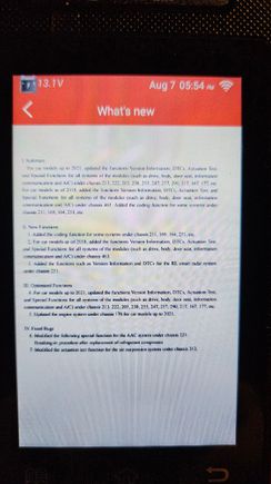 update release notes 