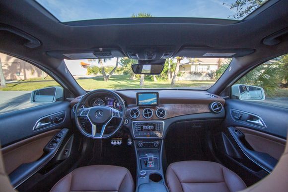 Beautiful Brown Leather interior