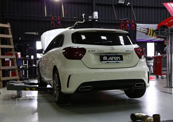 Mercedes-Benz A45 CLA45 AMG Performance Valvetronic Exhaust System by Armytrix