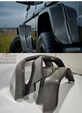 Brabus style CARBON FIBRE WIDE FENDER -16CM
2000.00