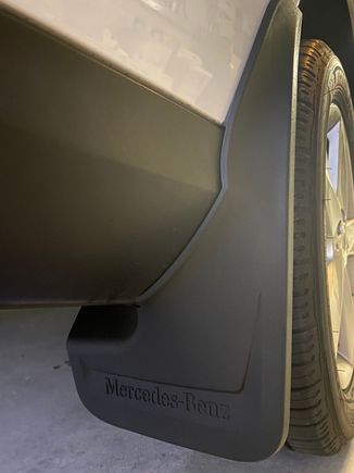 Passenger side, genuine MB rear flap