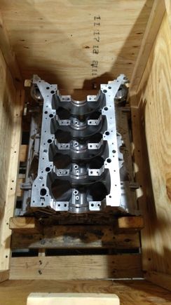 Sleeved and Honed Block M157
