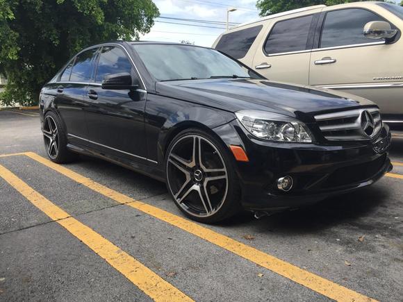 Rims on the c class from seller