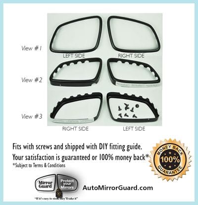 Guards are shown in three different views, and they have a 100% money back guarantee.
Can't get better then this.