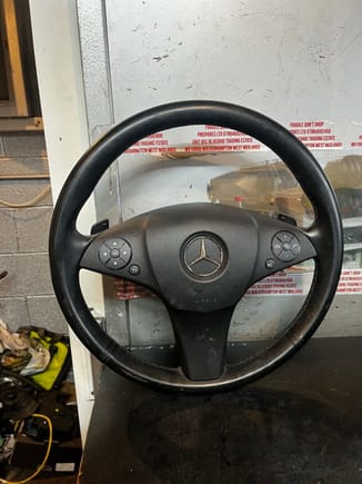 3 spoke steering wheel with air bag