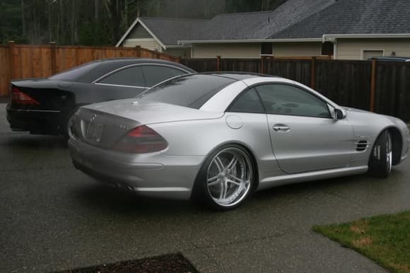 Wheels
-ISS Forged 
20&quot; Complex-5 on the SL55