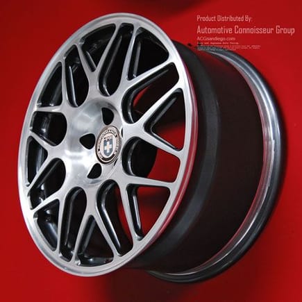 automotive connoisseur group HRE wheels R40 mercedes e63 w211 wagon black brushed face gunmetal windows