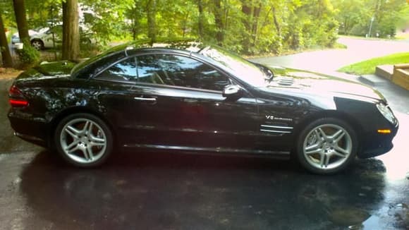 2005 SL55 Side view