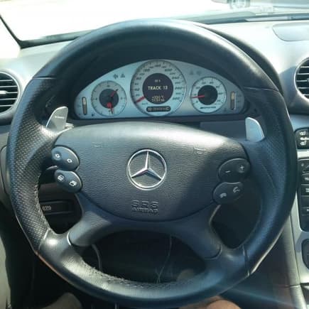 CLK63 Steering wheel &amp; European Speedometer