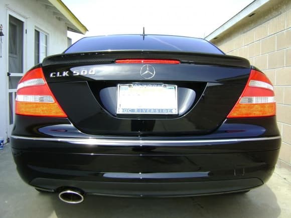 CLK Black Series spoiler.