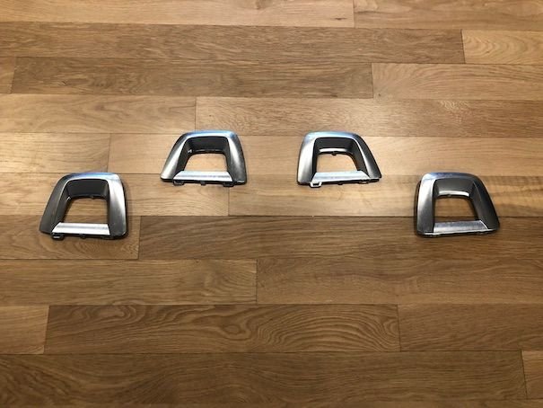 Exterior Body Parts - Chrome Front Lip + Chrome Molding - Used - 2016 to 2019 Mercedes-Benz GLC43 AMG - 2016 to 2019 Mercedes-Benz GLC300 - 2016 to 2019 Mercedes-Benz GLC250 - Chicago, IL 60642, United States