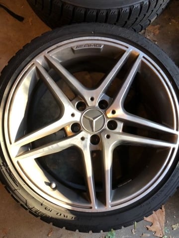 Wheels and Tires/Axles - FS: W204 C63 Wheels + Blizzaks - Used - 2008 to 2015 Mercedes-Benz C63 AMG - Bucks County, PA 18901, United States