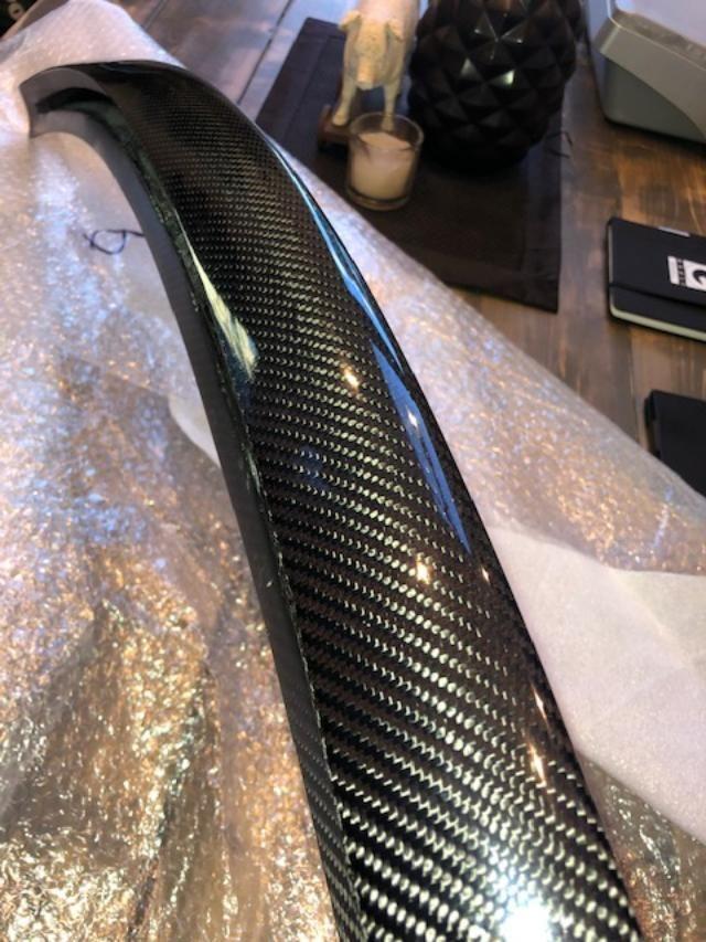 Exterior Body Parts - BNIB RW Carbon CF W205 Trunk Spoiler - New - Miami, FL 33131, United States