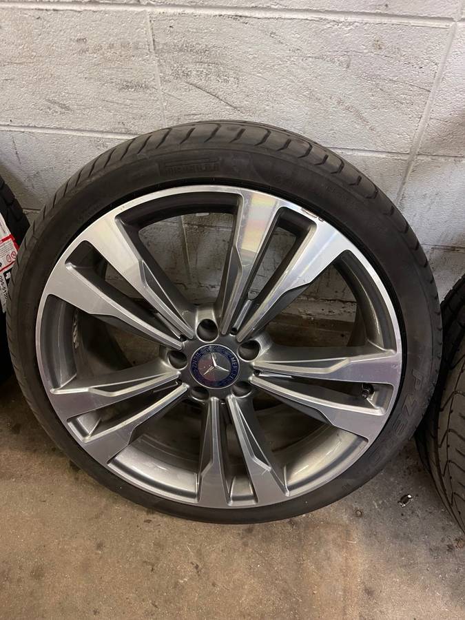 Wheels and Tires/Axles - Factory 19"  staggered wheels with Zero tires C218 or W212 - $1200 plus shipping - Used - 2015 to 2018 Mercedes-Benz CLS550 - Aurora, CO 80016, United States