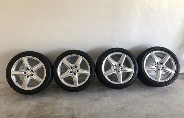 Wheels and Tires/Axles - 18" AMG Wheels - Used - 2012 to 2018 Mercedes-Benz CL550 - Miami, FL 33179, United States