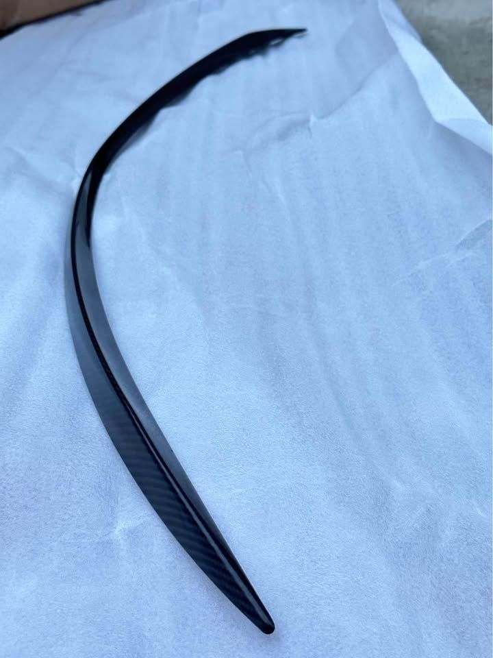 2017 Mercedes-Benz C43 AMG - OEM W205 C43 Carbon Fiber Spoiler + Maxton Design Carbon Fiber Front Splitter V.1 - San Francisco, CA 94105, United States