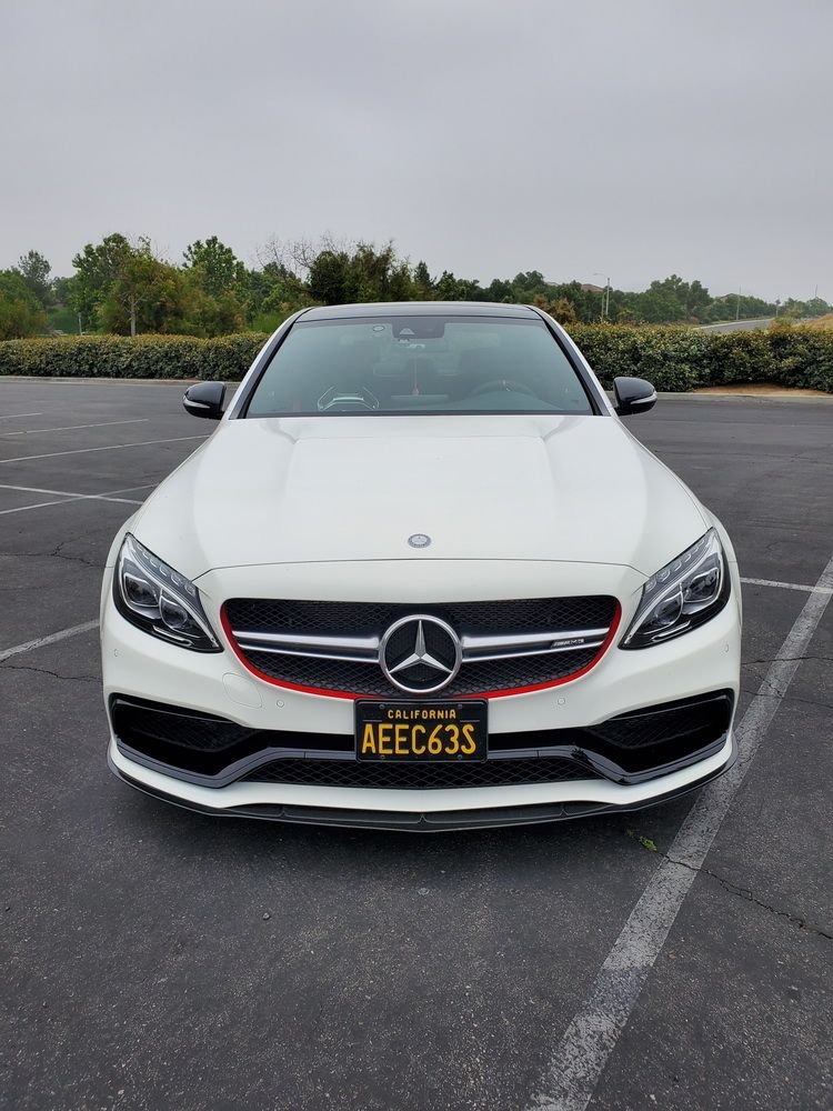 2015 Mercedes-Benz C63 AMG S - 2015 Mercedes White C63 AMG S Edition One 19K Miles Dinan Tuned 609HP 656 TQ - Used - VIN 55SWF8HB2FU076910 - 19,688 Miles - 8 cyl - 2WD - Automatic - Sedan - White - Corona, CA 92880, United States