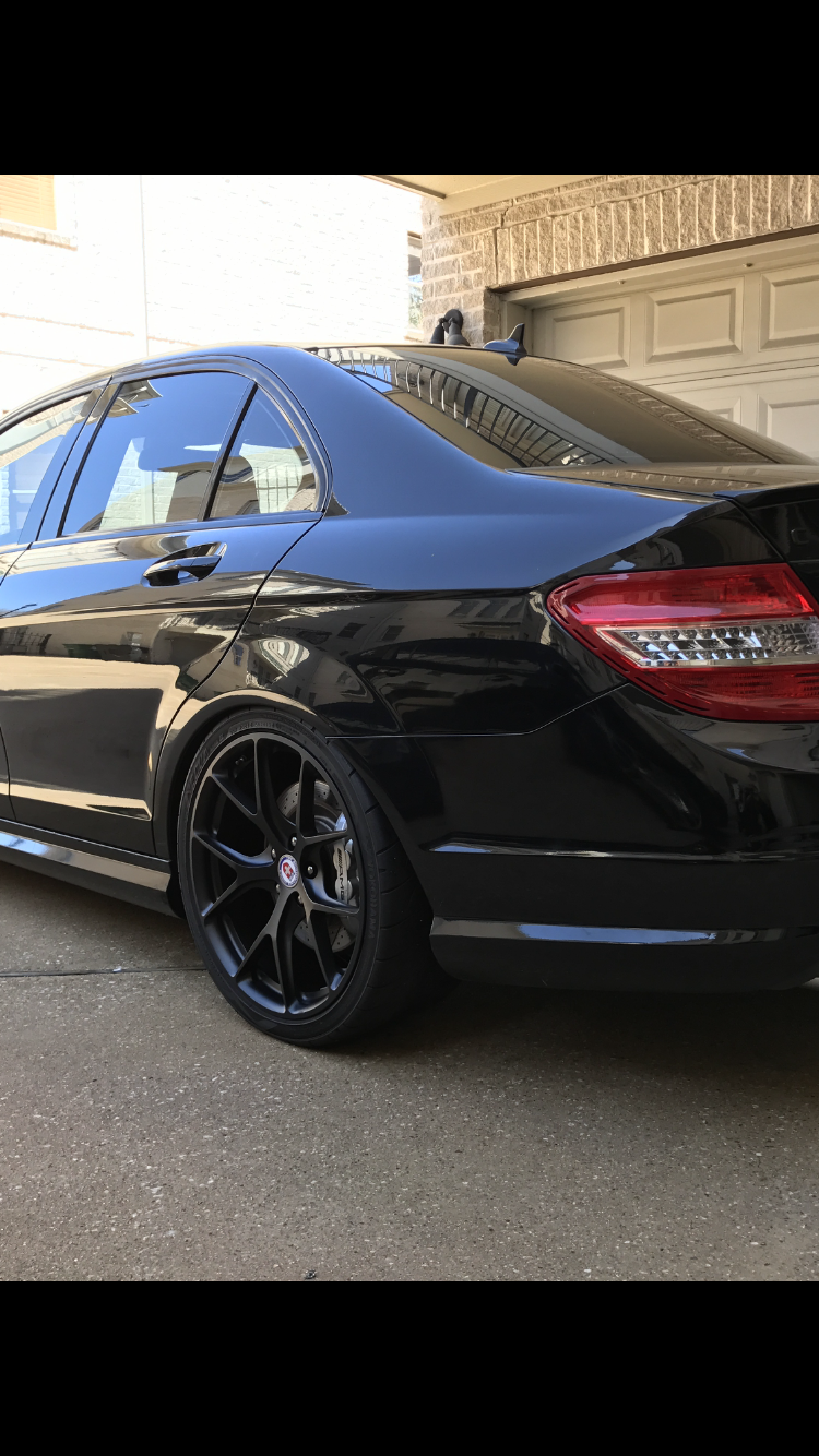 Wheels and Tires/Axles - FS: 19" HRE P101 for W204 C63 - Matte Black - Used - 2008 to 2014 Mercedes-Benz C63 AMG - Houston, TX 77002, United States