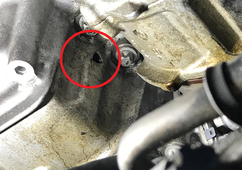 Accident Hole In Oil Pan Forums