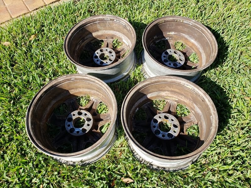 Wheels and Tires/Axles - Set of 4 used W220 Alloy Wheels, Part #2204010102 - Used - 1991 to 2006 Mercedes-Benz S500 - Winter Haven, FL 33884, United States