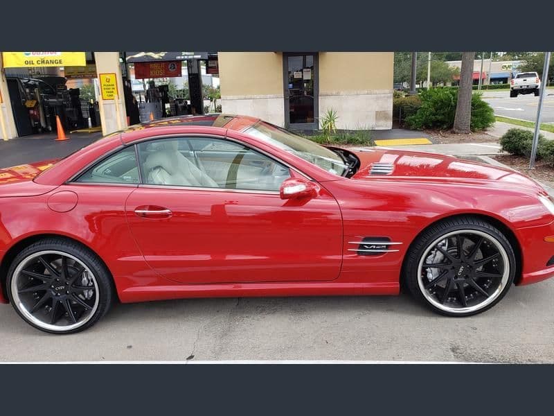 2005 Mercedes-Benz SL600 - Gorgeous SL600 for sale - Used - VIN WDBSK76F35F090898 - 59,345 Miles - 12 cyl - 2WD - Automatic - Convertible - Red - Jacksonville, FL 32246, United States