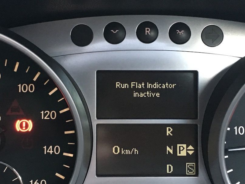 Help needed - Run Flat Indicator Inactive - MBWorld.org Forums