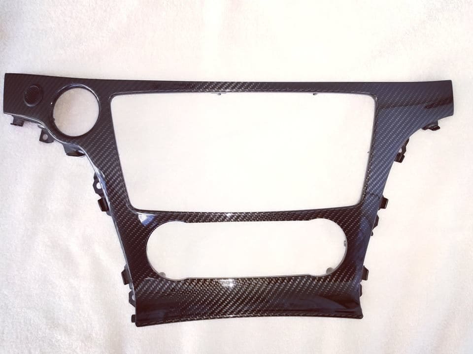 Interior/Upholstery - Mercedes Benz AMG SL63 carbon center console radio bezel fits all R231 variants 13-17 - Used - 2013 to 2017 Mercedes-Benz SL63 AMG - Palm Beach, FL 33462, United States