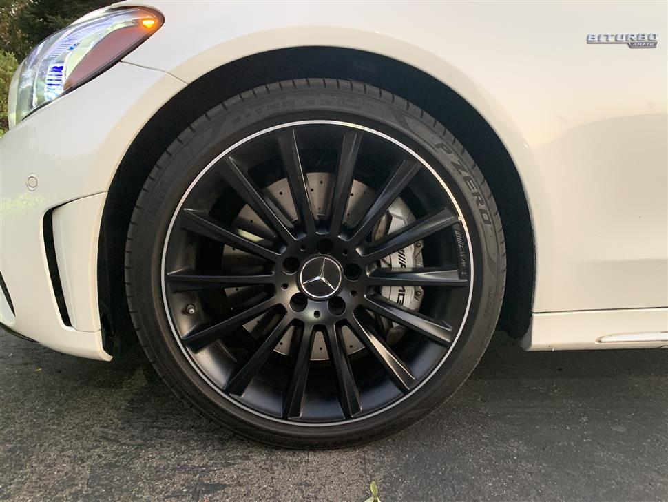 2019 Mercedes-Benz C43 AMG - 2019 MB C43 AMG 4MATIC Sedan designo Diamond White Metallic. Lease takeover - Used - VIN 55SWF6EB5KU292687 - 12,850 Miles - 6 cyl - AWD - Automatic - Sedan - White - Sacramento, CA 95661, United States