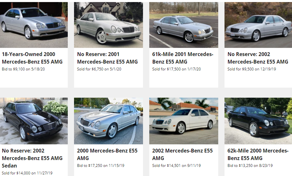 2001 Mercedes-Benz E55 AMG - 2001 E55 AMG - Used - VIN WDBJF74J81B347630 - 215,800 Miles - 8 cyl - 2WD - Automatic - Sedan - Black - Gulf Breeze, FL 32561, United States