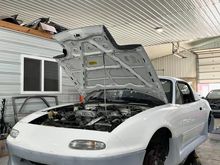 Process Of the Miata's Bodywork