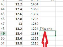 After learning some Excel this is what I got.  1224.  I'll be headed to the garage shortly. I emailed Reverant, but haven't heard back yet and might be a bit with the time change.  The ID1000's are the one thing I forgot to mention when he resent me a N/A map.