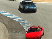 Causing a backup at the corkscrew