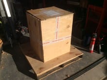 Nice big crate from Trackspeed!