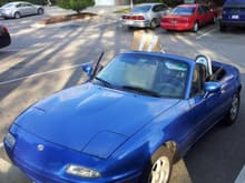 My 95' Laguna Blue baby. With the top down I can carry infinite amount of boxes. (I had made this argument with my wife and proved to her that it can be practical)