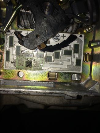 HOW would I fix this , old owner moved the AFM Phillips and the soldering points completely came off ... please advise me