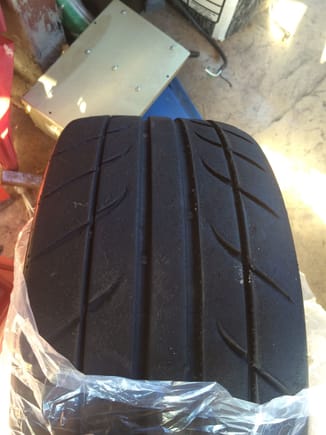 I picked up 3 used RS3s for dirt cheap. They appear to have about 90-95% tread left. Ill get a new one from tire rack.