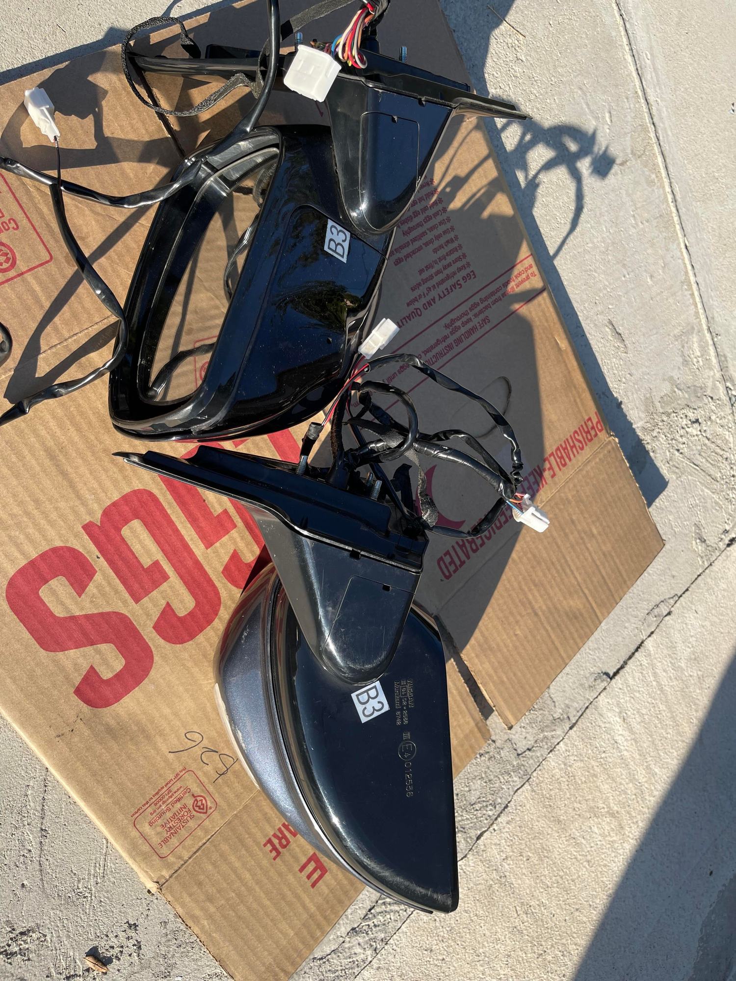 JDM side mirrors. What years? MyG37