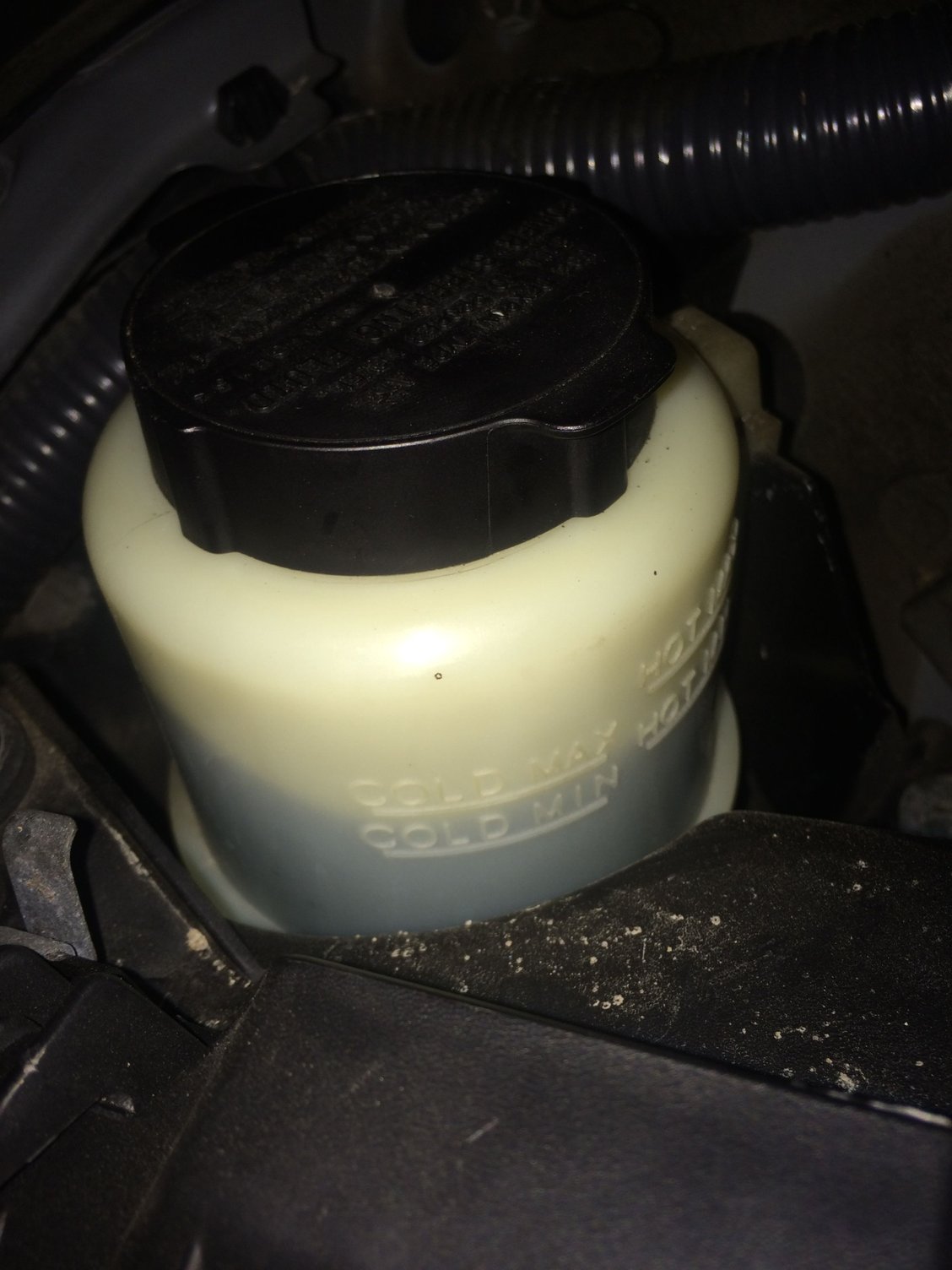 Power steering boiling. (Video attached) MyG37