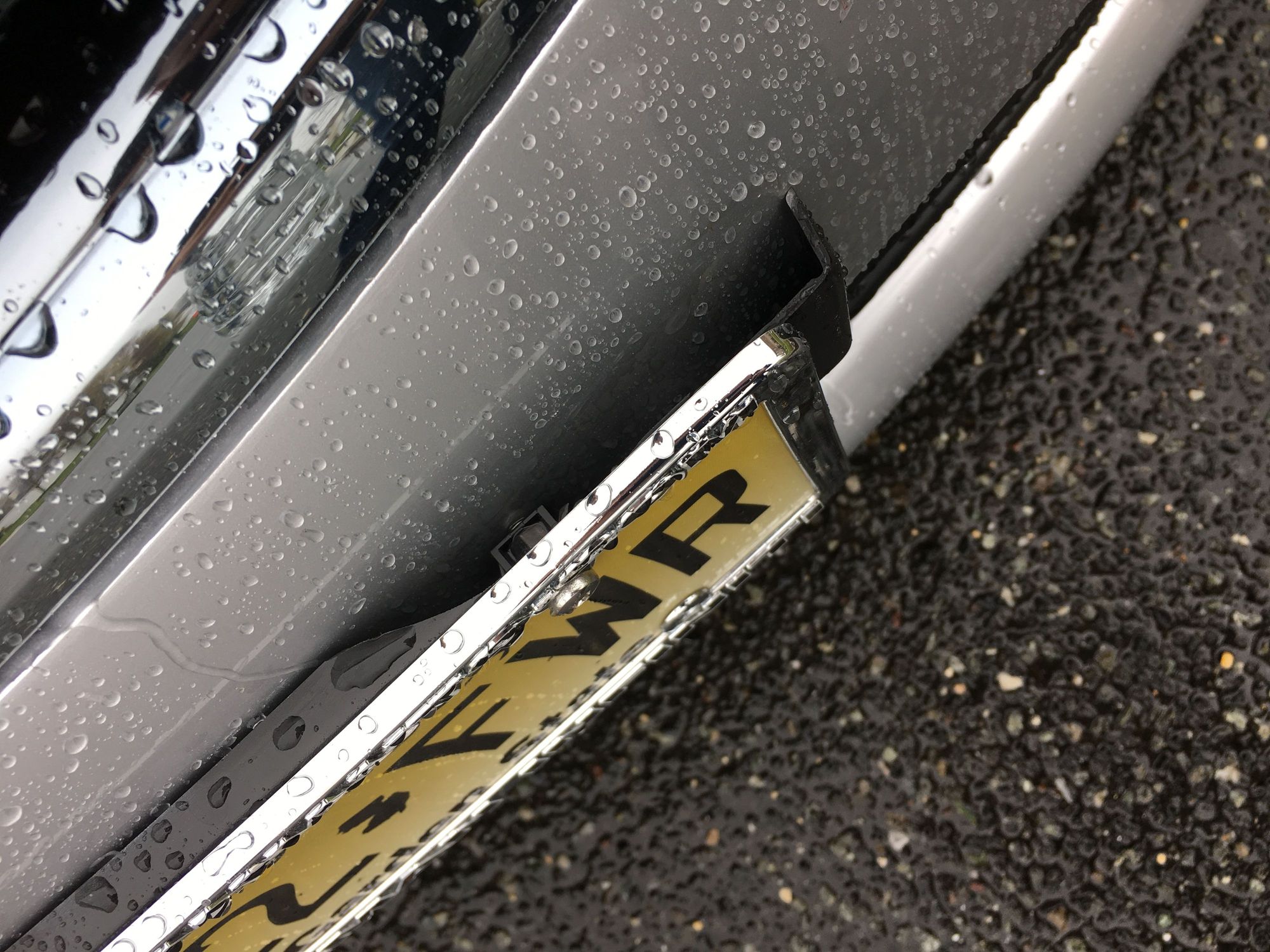 License plate holder MyG37