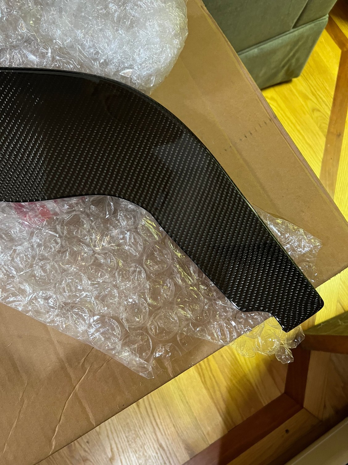 2014-15 g37 coupe Autokits x carbon fiber front diffuser