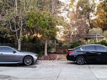 Sitting in my driveway with my 2nd Q50s - this Q50s was a completely different beast than the first.  I've had it 3 years now and it's been the 2nd best car I've ever owned - next to the IPL.